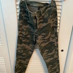 Camo Skinny Jeans